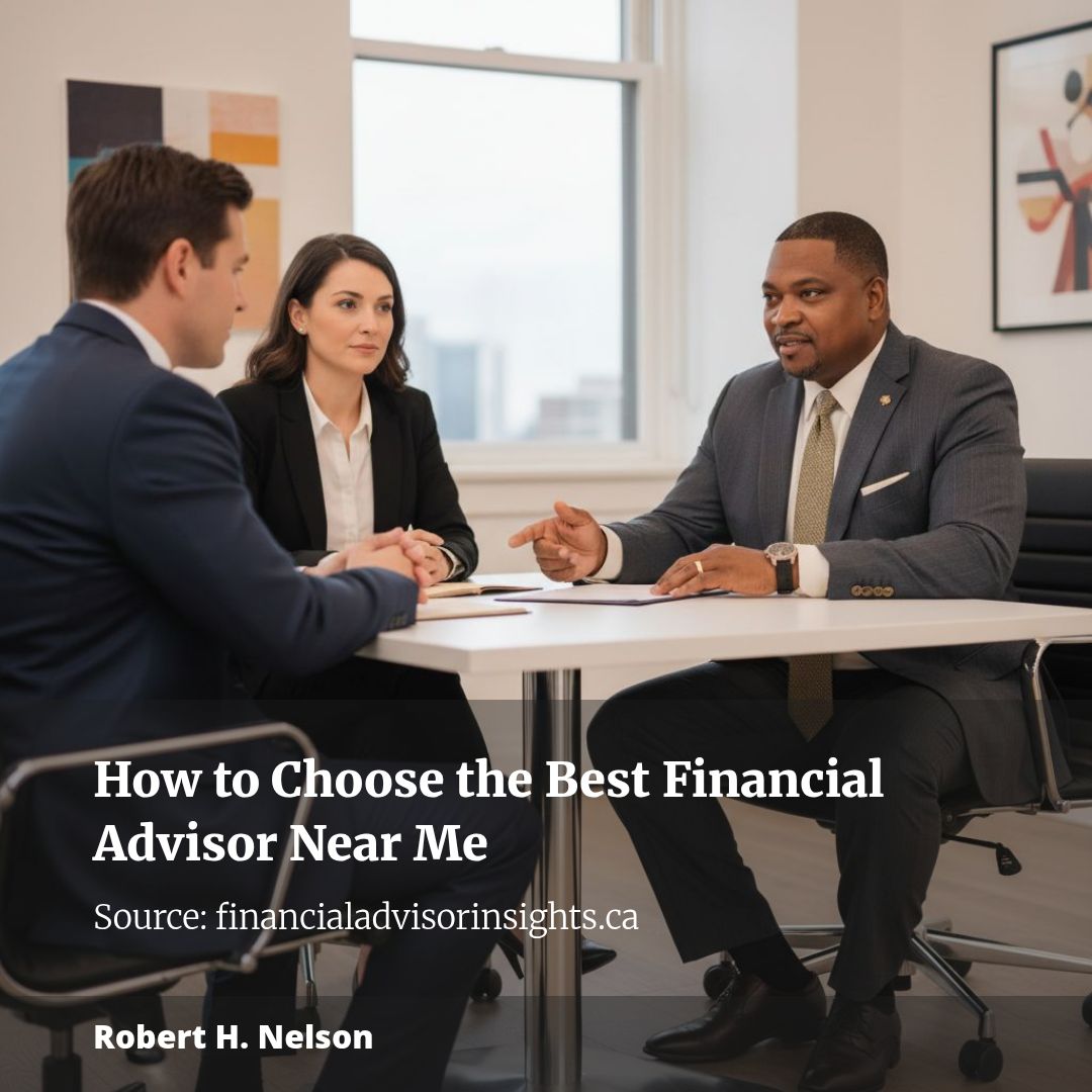 How to Choose the Best Financial Advisor Near Me